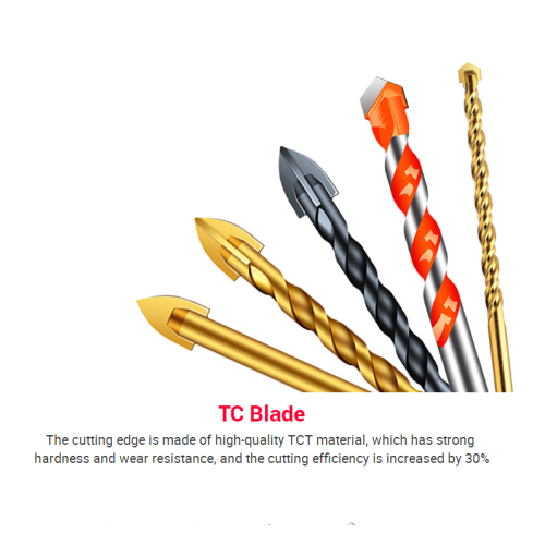 Tile Cutting Glass Drill Bit for Glass Drywall