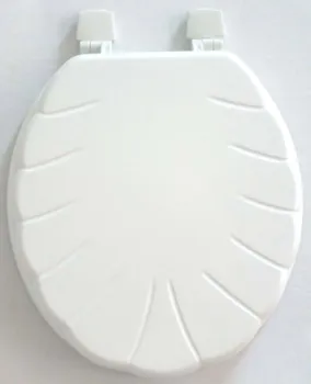 white MDF toilet seat cover