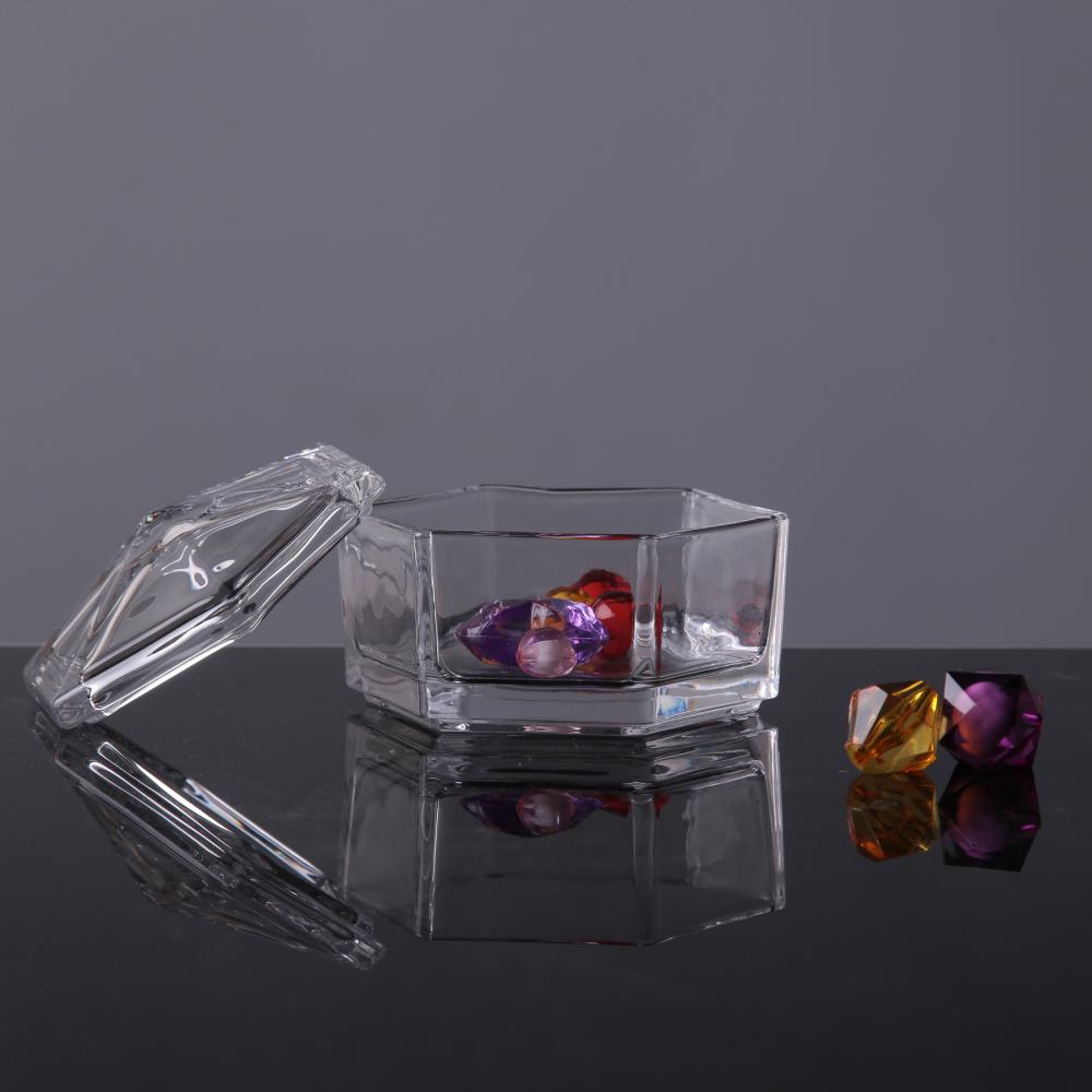 Br 1745hexagon Transparency Container Box Jar For Candy Jewelry