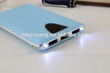 Factory wholesale ultrathin 20000mAh portable External Battery Charger for all mobile phone