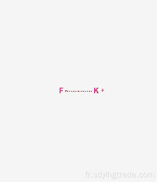 diagramme de liaison au fluorure de potassium