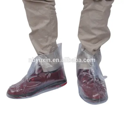Men/women waterproof foldable rain shoe cover