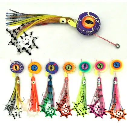 CASTFUN Lead Jig Heads with BKK Hook - 60g to 150g Fishing Lures