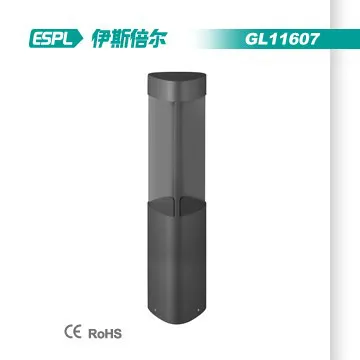 Anti aging ang UV outdoor house lighting CE RoHS TUV Black