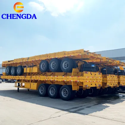 Chengda Fence Semi Trailers for Bulk Cargo and Livestock Transportation