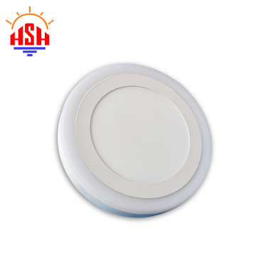 Two colors panel light white blue red greed