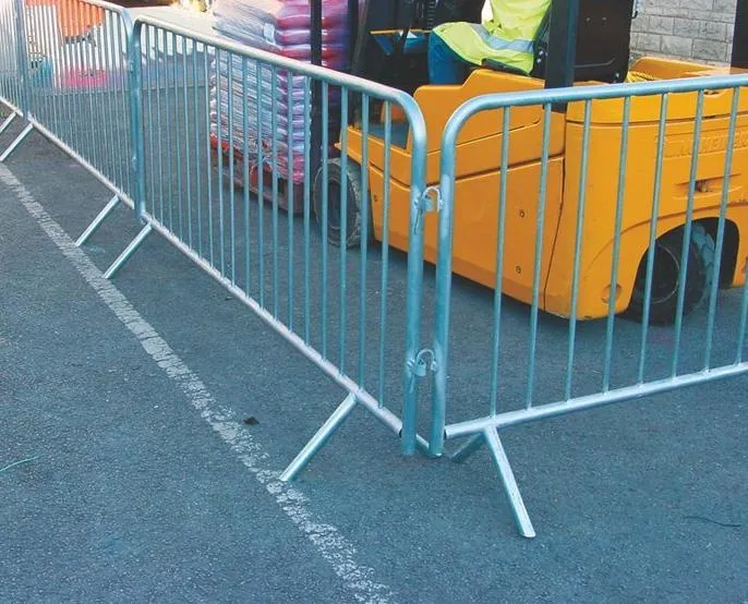 Barrière de contrôle des foules galvanisées en métal avec prix d'usine