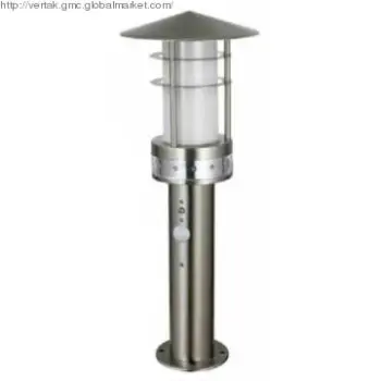 SS202 classcis E27 sensor+ LED garden pole light