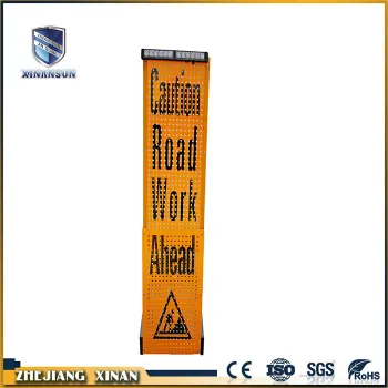 Reflective traffic road aluminium warning sign board