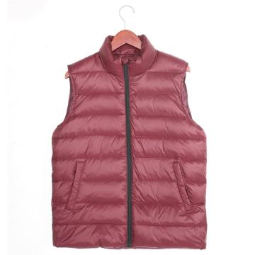 Ladies high quality zipper padding jacket