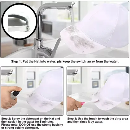 LED Light Up Fiber Optic Glow in the Dark Baseball Cap