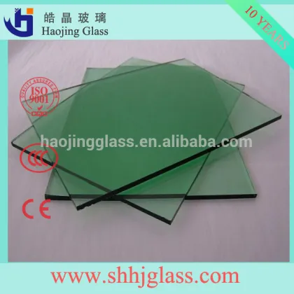 High quality clear french green automotive float glass