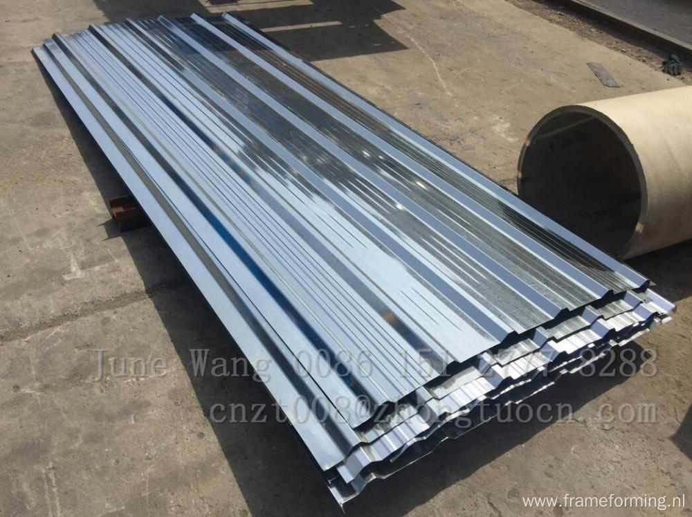 color steel roofing panel roll forming machine