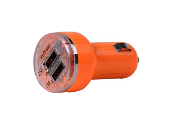 5v 3.1a Ipad Dual Usb Car Chargers , Vehicle Chargers For Multiple Device