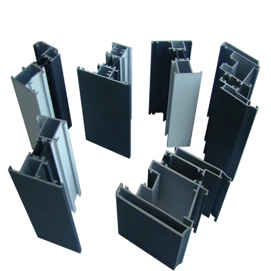 6063 T5 Aluminum Profiles for Windows and Doors with Powder Coating and Thermal Break