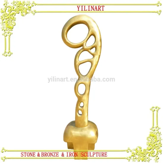 bronze abstract carving,brass abstract sculpture YL-K173