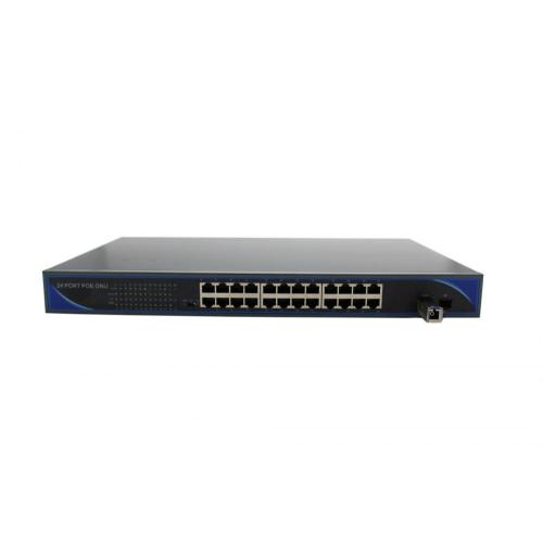 Industrial Grade 24 10/100M POE ONU