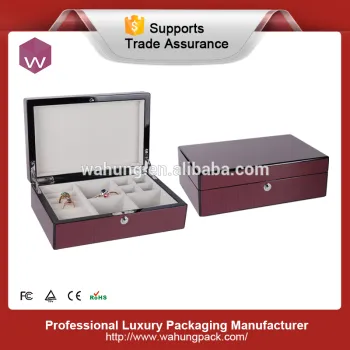 Top quality highly welcomed jewellery wooden box with compartments