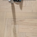 Plancher en bois d'ingénierie avec grain de bois naturel