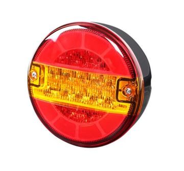 STT Functions ECE R148 R10 Hamburger 140mm Round LED Rear Lamp with 3 Years Warranty