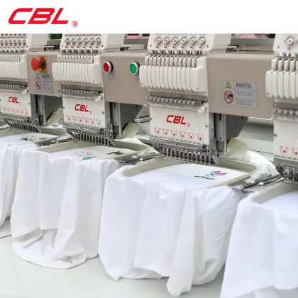Brother Commercial Garment Computer Embroidery Machine CBL 10 Heads
