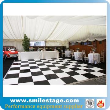 Night club dance floor wood used for party