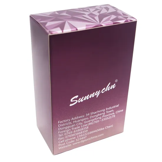 Purple perfume boxes sample perfume boxes