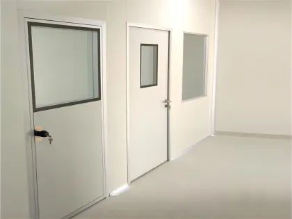 Cleanroom Doors for Pharmaceutical HPLC Laboratories