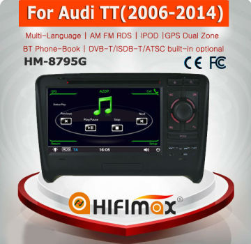 HIFIMAX 7'' WIN CE 6.0 Car DVD GPS For Audi TT Mk2 2006-2014 Car Radio Car dvd Player