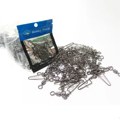 High Quality Bearing Swivel 8 Shaped Ring Enhanced Connector - Fishing Supplies