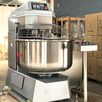 100kg Heavy Duty Commercial Electric Dough Kneader Mixer Blender/Bakery Dough Mixer with Removable Hopper Dough Machine