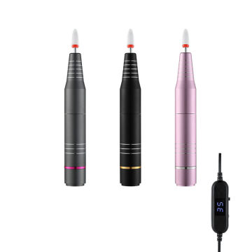 Electric Nail Drill 20000rpm - Professional Nail Art Salon Tool for Manicure and Pedicure