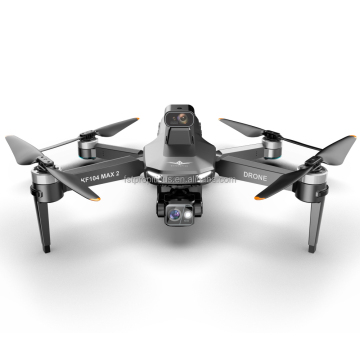 KF104 अधिकतम 2 FPV ड्रोन HD कैमरा, GPS, 5G WIFI, 360 डिग्री बाधा से बचाव के साथ