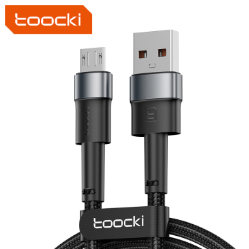Toocki 2.4a Fast Charging Mobile Phone Quick Charger with USB Data Transfer Cable