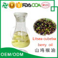 Organiczny olej terapeutyczny Litsea Cubeba Berry Hurtownia