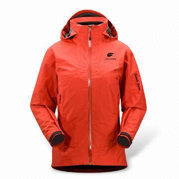 Ladies' Ski Jacket with Laminated Watertight Front and Pocket Zippers