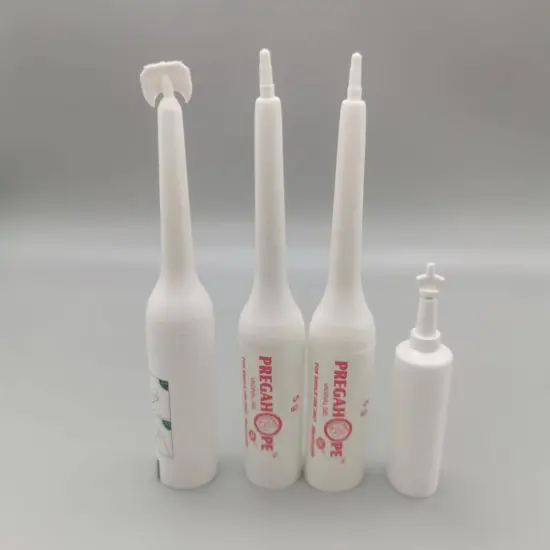 cream long nozzle ointment squeeze packaging tube