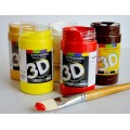 3D schwere Körper Acrylfarbe