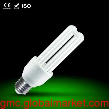 20W tri-color U type energy saving light