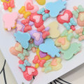 Fancy Magic Candy Stick Heart Painted Shaped Resin Cabochon For Handmade Craftwork Decor Beads Charms Slime