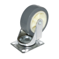 Light Duty Swivel Plate Casters Mute Wheels