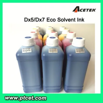 Acetek Brand Factory Wholesale Digital Printer Ink , Jetbest Eco Solvent Ink