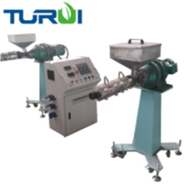 TURUI SJ25/25 small plastic single screw color line extruder