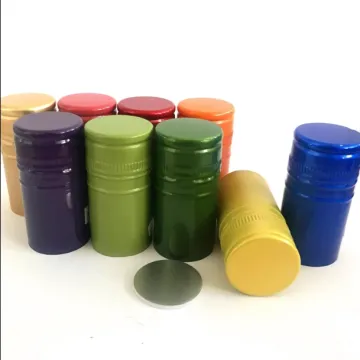 Aluminium screw pilfer Proof Wine Bottle Cap