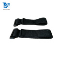 Black Elastic Loop Hook Fastener Strap