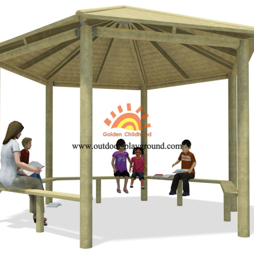 Jardín de madera Parque infantil Accesorios para equipos educativos