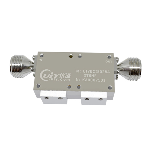 S C Band 3.0~6.0GHz RF Broadband Coaxial Isolator High Isolation 36dB