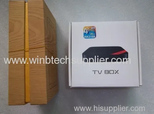 Hot Selling!rk3188 Quad Core Google 4.2 Hd Tv Android Tv X5 Tv Box 