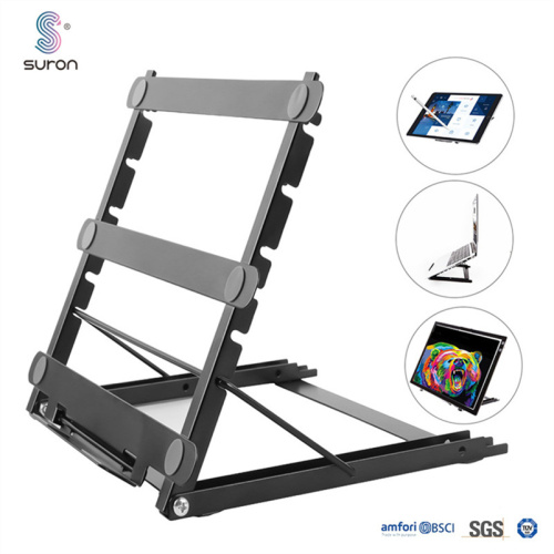 Suron Adjustable Laptop Pad Stand Multifunction