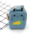 Cute rabbit style canvas coin purse